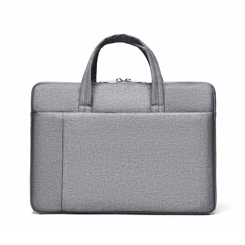 15,6-Zoll Laptoptasche: Elegante Handtaschen-Aktentasche für das Geschäft, anpassbares Logo