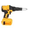 Cordless Rivet Tool 3.2‑4.8mm Rivet Nut Gun Brushless Automatic Riveter with LED Light for DCB206 DC
