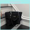 Womens Large Pu Tote Bag With Zipper Closure For Daily Casual Use