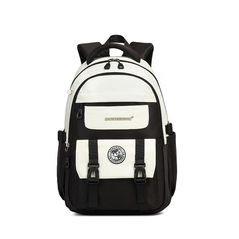 New Schoolbag Backpack for Men and Women, Simple Anti-splashing Water, High-value School Backpack, Large-capacity Schoolbag for Students