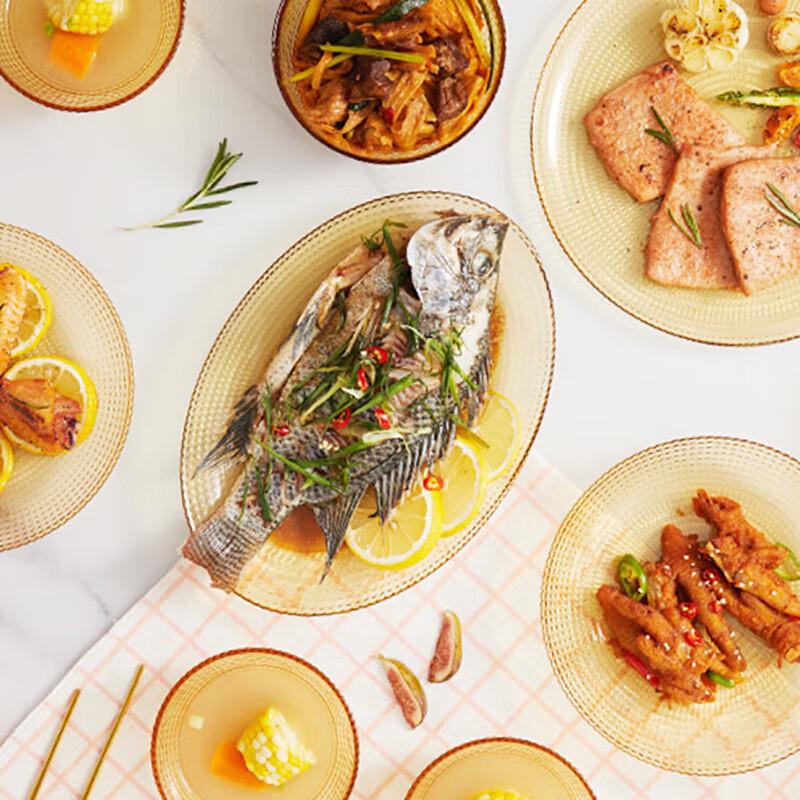 VISIONS Crystal Clear 6-Piece Glass Dinnerware Set