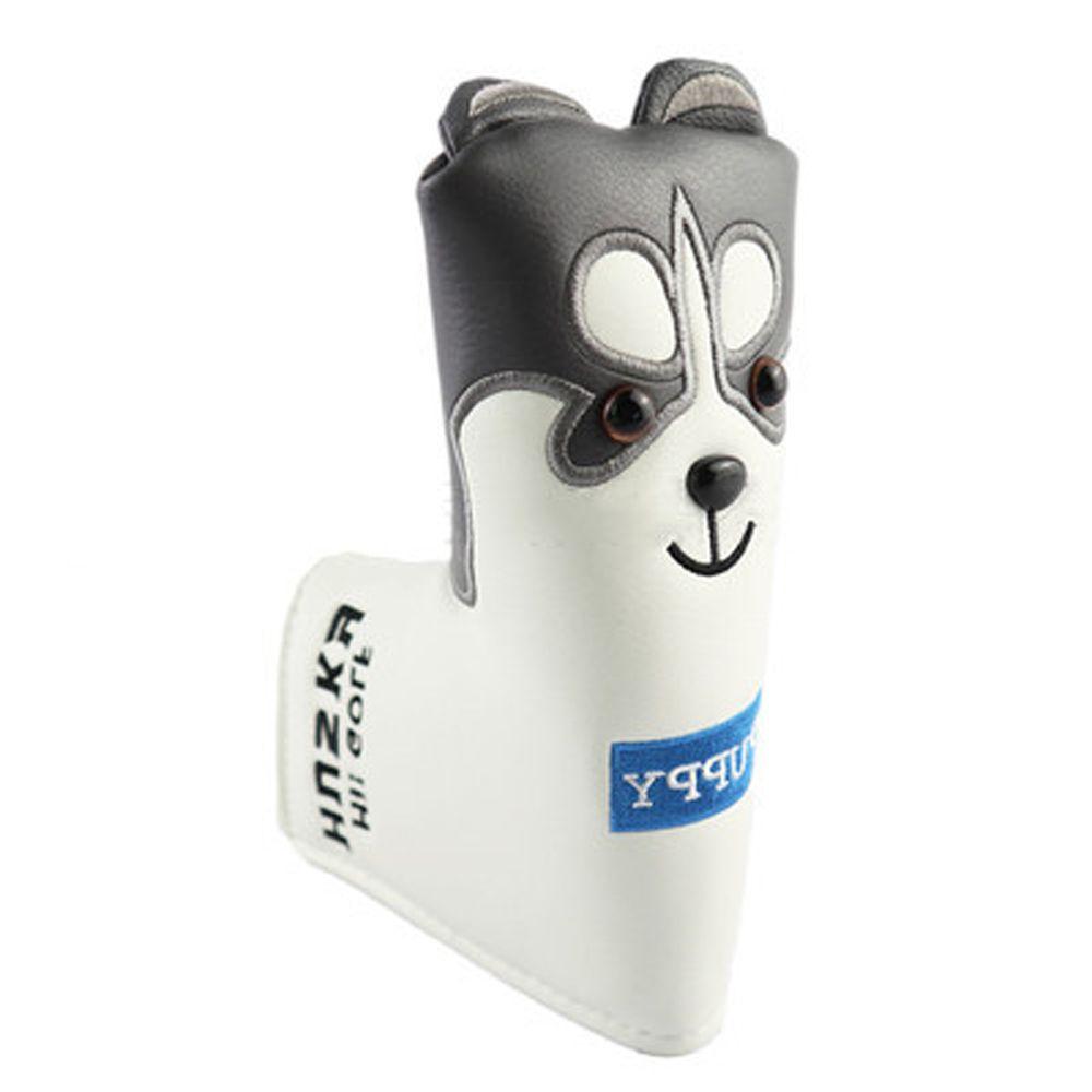 For Hybrid Club Head Protector Husky Design Golf Putter Cover Wood Head Covers Golf Club Headcover