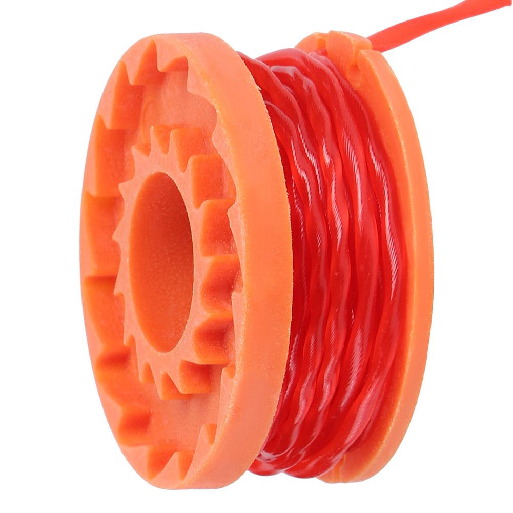 6Pcs Trimmer String Spool Line with Cover Set Accessories Fit for WORX WA0010 Trimmer