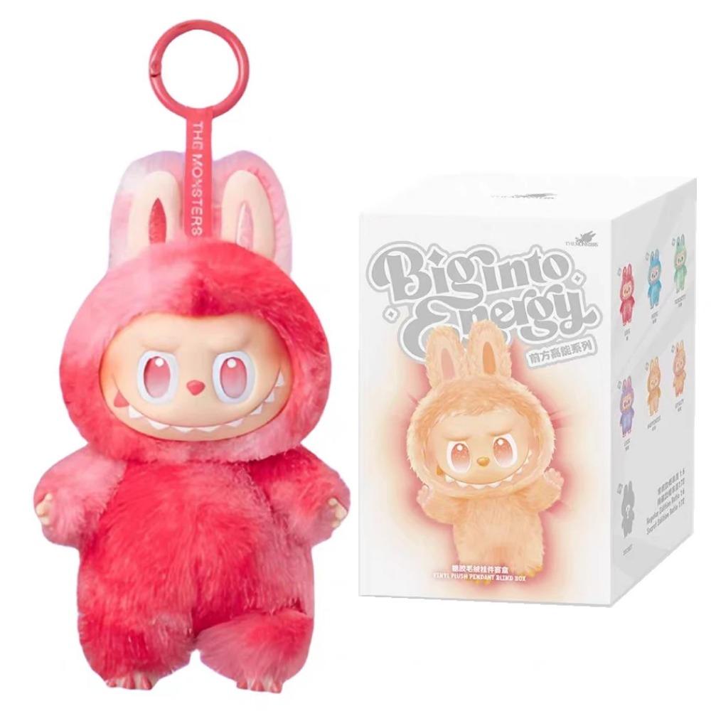 Emalje Monster Labubu V1 V2 V3 Blindboks Bestselgende Anime Karakterserie Energi Serie PVC Anheng Dukke Modell Leke Søt Nøkkelring Leke Bursdagsgave