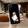 DUCK Cartoon Phone Case for Motorola Edge 20 30 S30 40 50 Fusion Lite Plus Pro Ultra Neo One Action Zoom Hyper Power Macro Vision