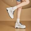 Women's Sneakers Shoe Thick-soled Comfortable Flat Casual Shoes Women Plus Size Spring and Autumn Reflective Strip Girl Shoes
