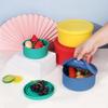400 Ml Round Container for Meals, Reusable And Travel-Friendly