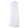 Bolsa para Vestido de Novia Gruesa de Doble Capa Funda para Vestido Largo Bolsa Antipolvo Colgante Transpirable Blanca