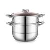 Adneny Bell Series 2-Layer Stainless Steel Steamer