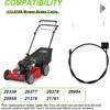 133-8109 Lawn Mower Brake Cable for Toro 20" Rear Bagging&22" Recycler Lawn Mower, Fits Models 20339 20377 20378 21379 20954 20959 21761 20330 10642