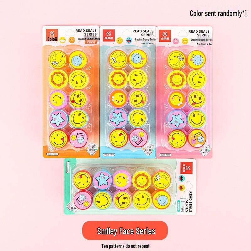 Creative DIY Reward Stamps for Kids - Ideal for Children's Day, Student and Kindergarten Prizes, Stationery Gifts
