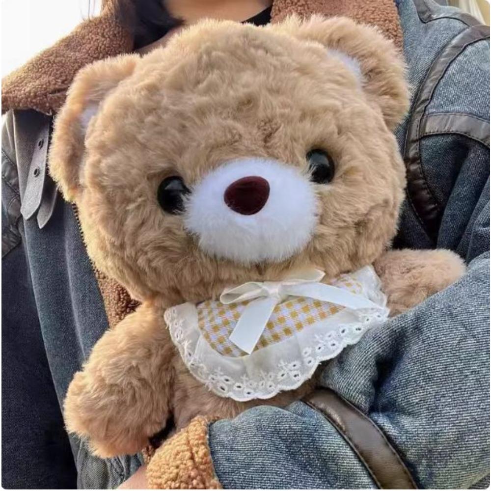 

Cute teddy bear doll bouquet doll plush toy girl birthday gift sleeping doll valentine 30cm