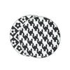 Houndstooth Flower Coaster Heat Resistance Car Water Cup Pad Car Mug Coaster  Decor Accessories