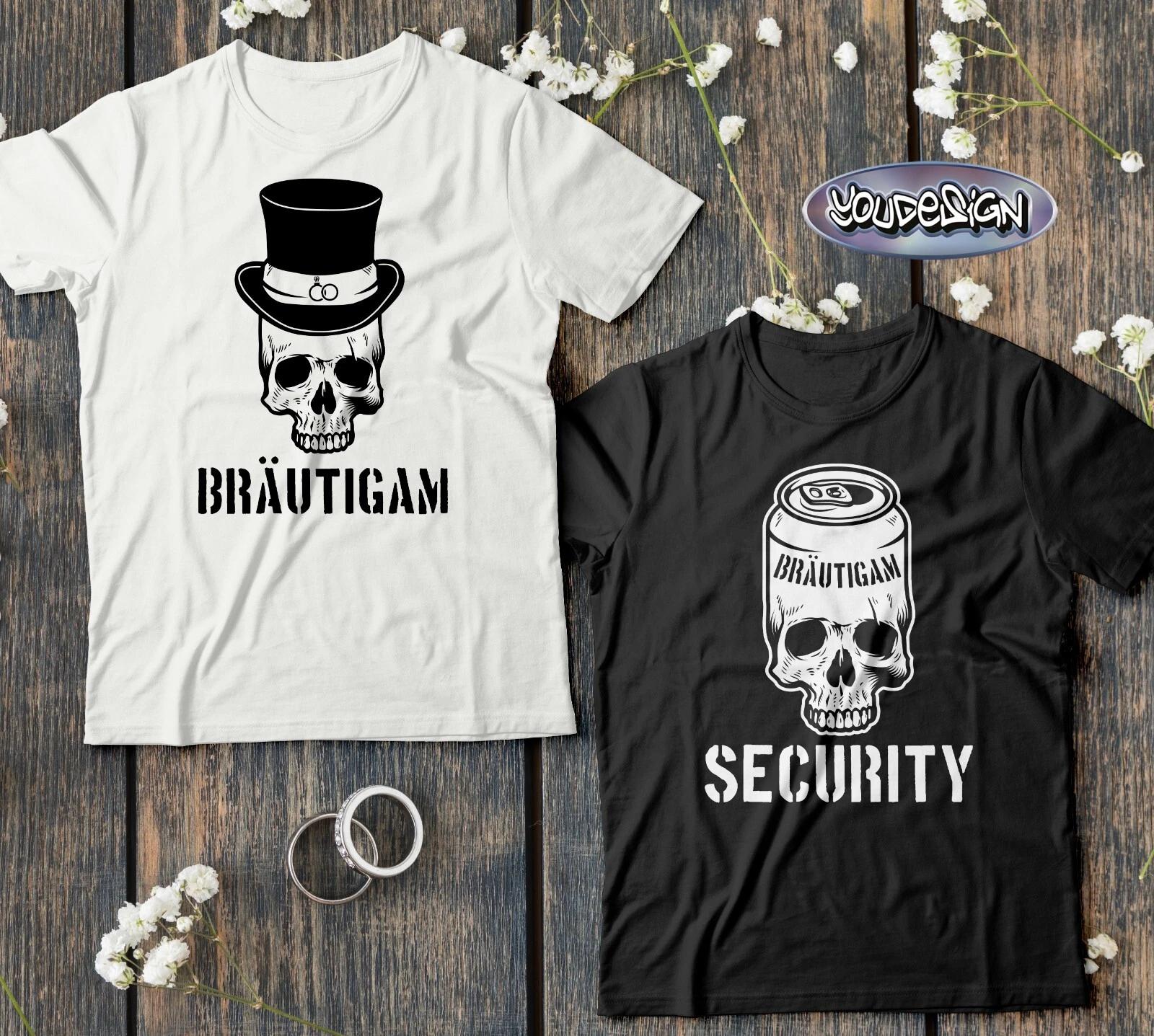 JGA Shirt Mens Hen Party Hangover Wedding Groom Party Security XXL