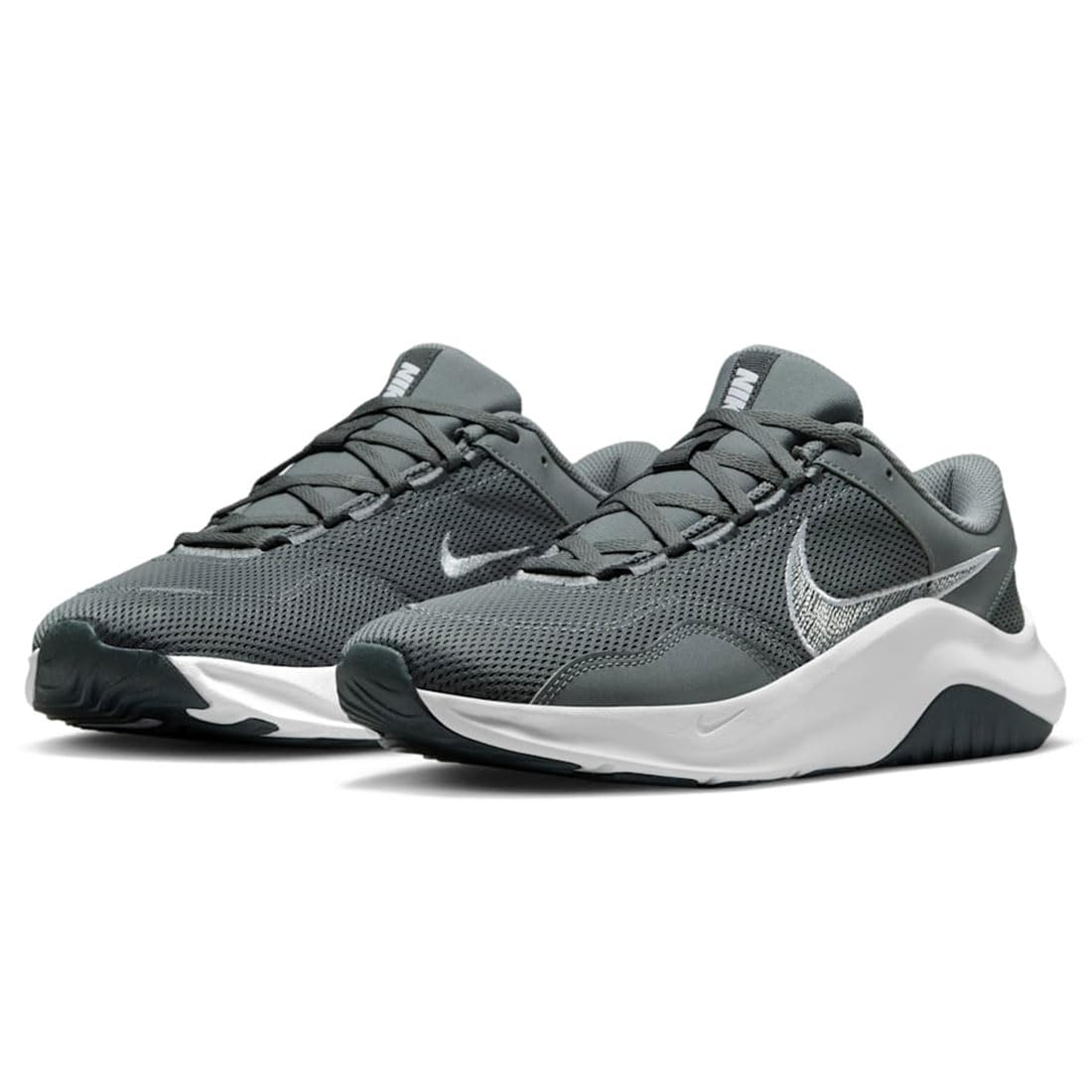 Nike Legend Essential 3 Next Nature LEGEND ESS 3 NN Smoke Smoke Size Gray/Dark Gray/White DM1120-002 26.5cm