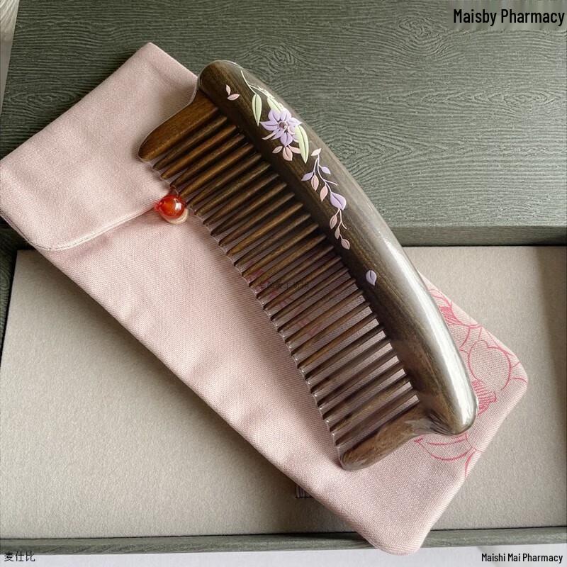 Tan Mujiang Fangfei Inlaid Comb Gift Set