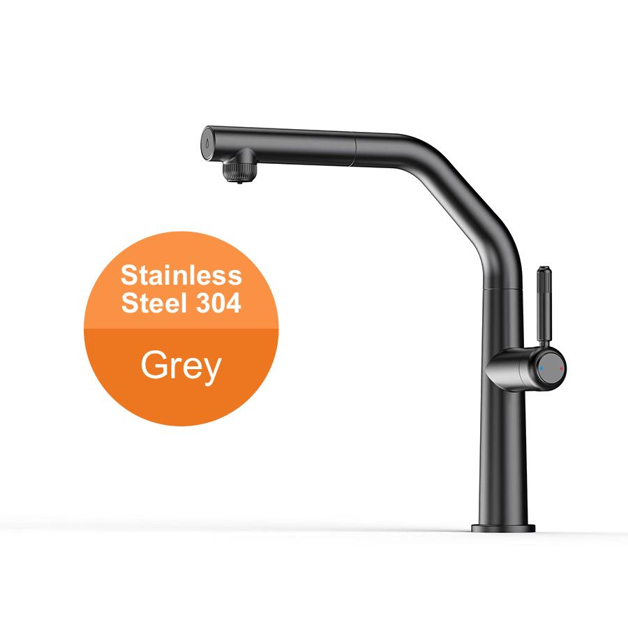 

VGX Kitchen Faucet Dual Spout Pure Drinking Water Tap Pull Out Kitchen Sink Mixer Stainless Steel Kitchen Gourmet Faucet Crane