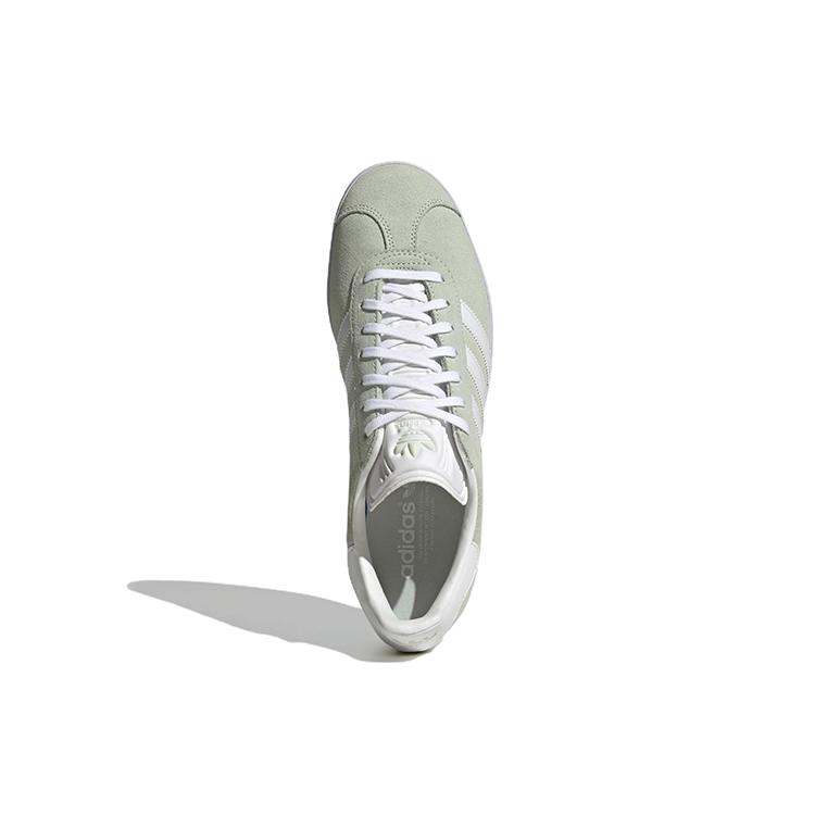 adidas Gazelle 'Linen Green' (Unisex) Linen Green / Cloud White / Gold Metallic Skateboard Shoes GX2206