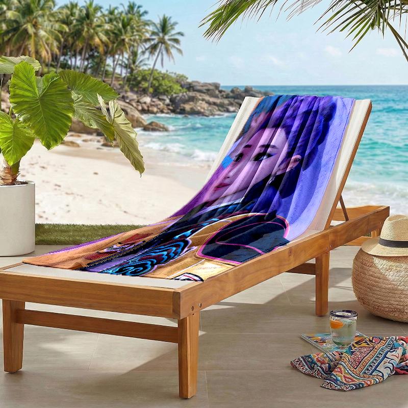 Kpop Hunter Fashion Beach Towel: Ideal for Summer Adventures Soft, absorbent and quick drying suitable for swimming and bathing