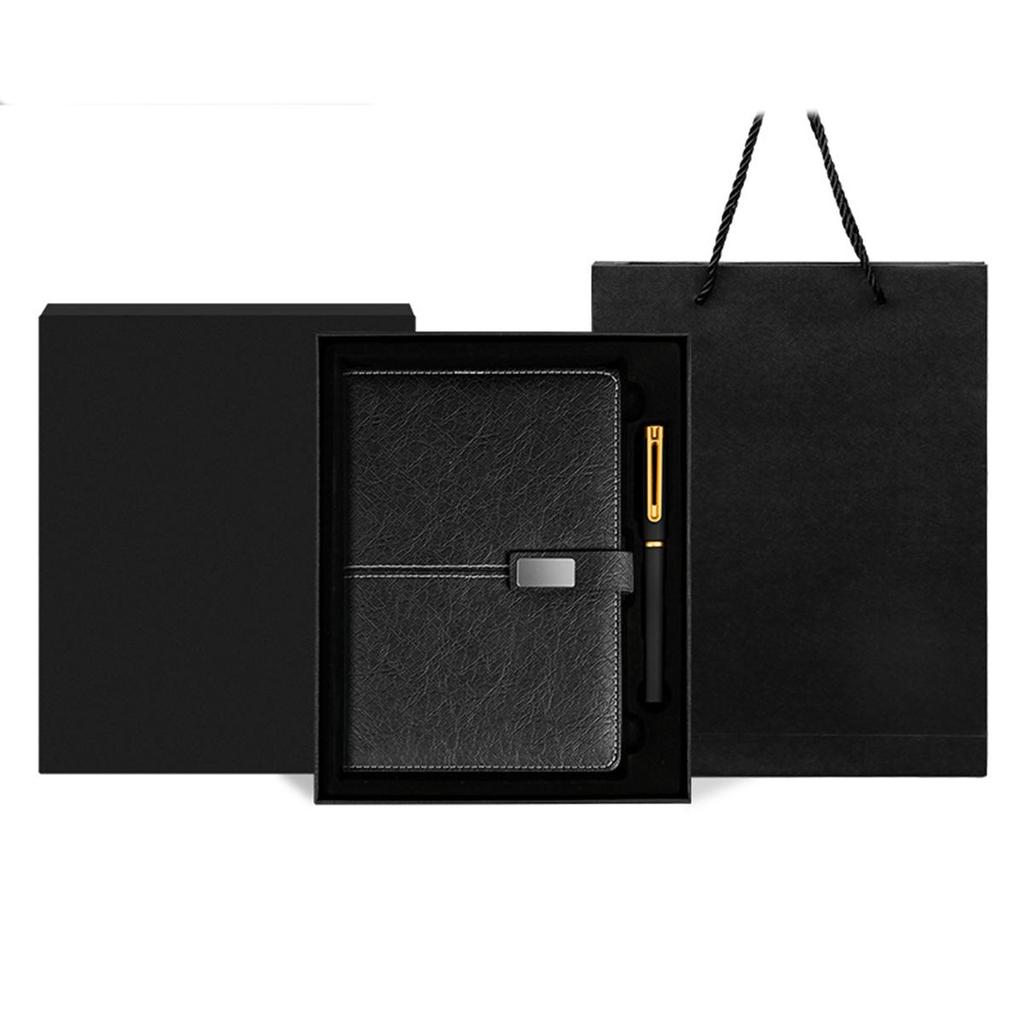 (Logo Engraving Possible) A5 Thick Leather Business Notebook, Work Notebook, Meeting Record Book, Student Subject Notes, Diary, Travel Log