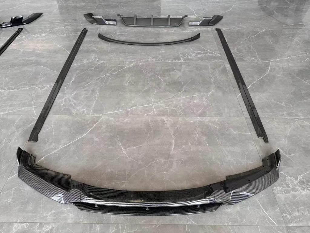 Black Warrior Body Kit for BMW X6 F16: Side Skirts, Front Lip, Splitter, Rear Lip, Tail Lip