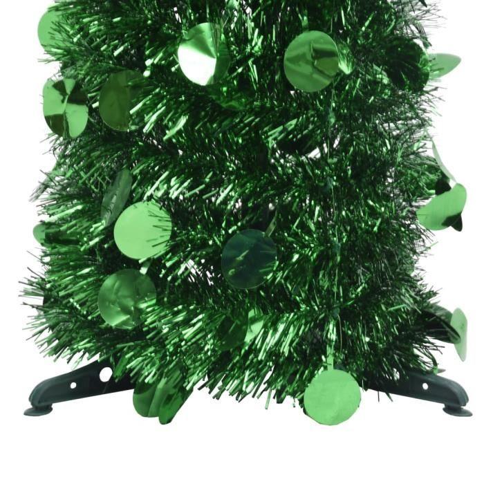 VidaXL Collapsible Artificial Christmas Tree Green 150 Cm PET
