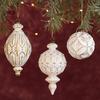 New 8 Styles Plastic White Gold Christmas Tree Pendant Luxury Ball Christmas Decoration Home Ornament Navidad Natal Gift