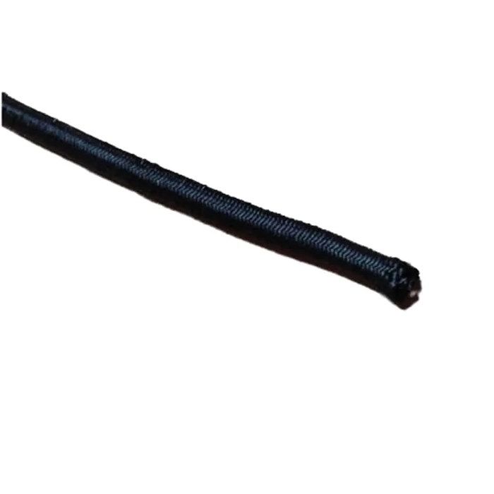 Corde élastique noire 10 mm, 30 mètres