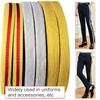Woven Ribbon Tape for Custom Side Stripe Trousers Side Stripe Ribbon Tape Clothing Accessories Decorative Sewing Strips
