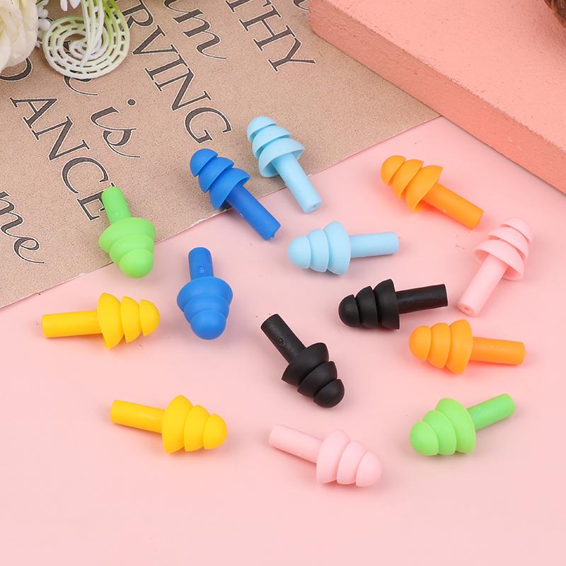 10 Pairs Anti-Noise Sponge Earplugs Silicone Noise-Canceling Noise Reduction Sleep Work Noise Reduction Anti-Noise Snoring