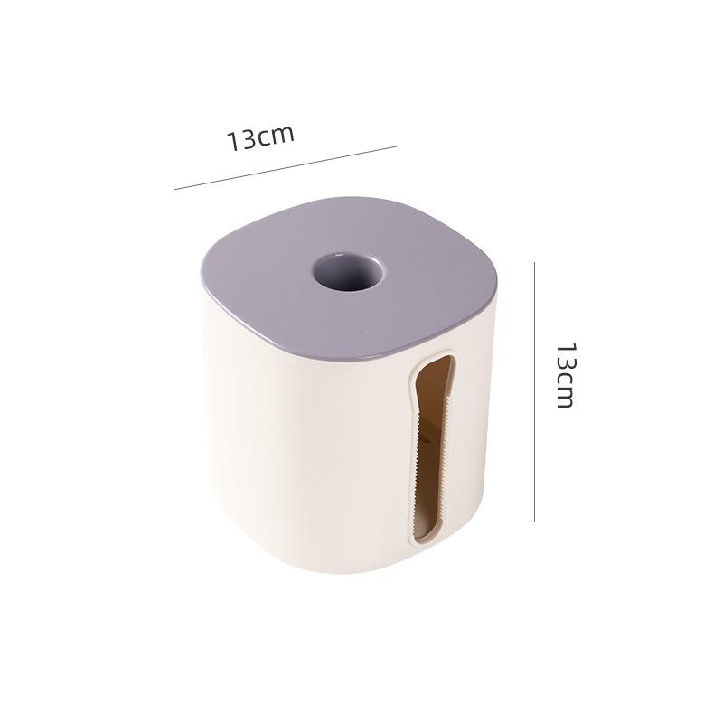 Wall-mounted No-drill Living Room and Bathroom Tissue Box