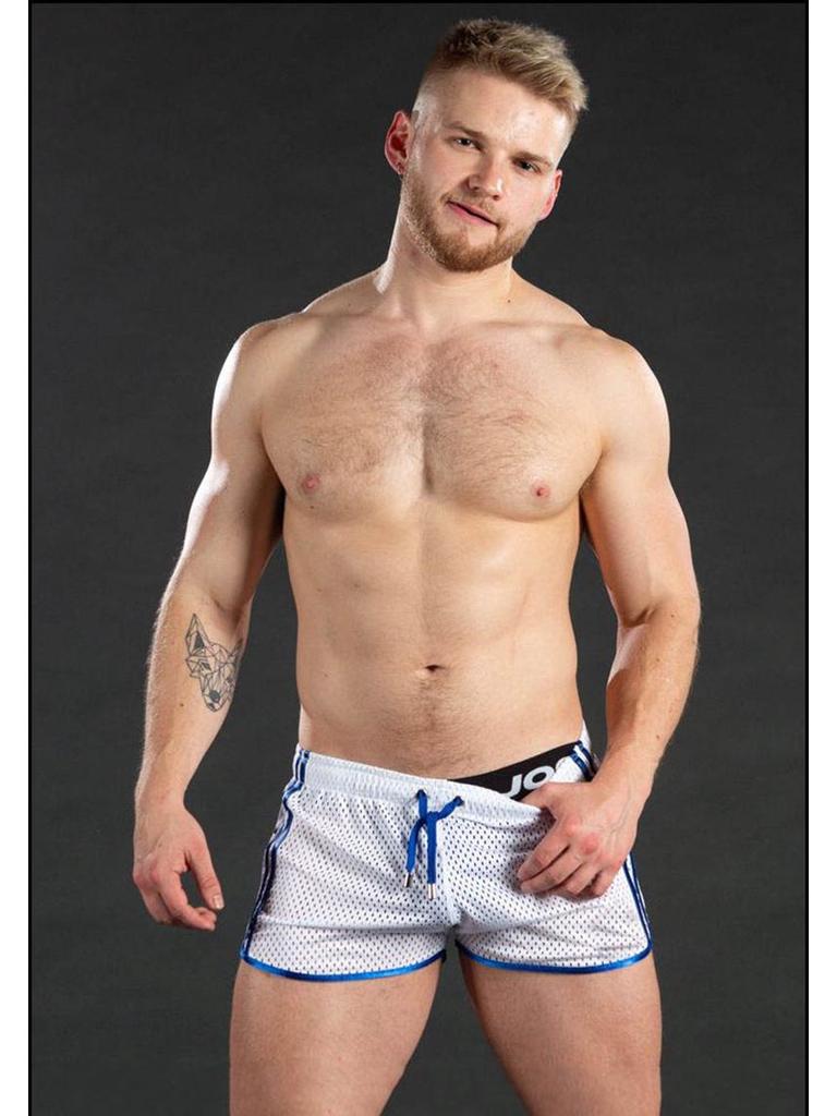 Pánské rychleschnoucí prodyšné sportovní kraťasy - tříčtvrteční délka na pláž, fitness a outdoorové aktivity