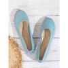 Stylish and Comfortable Low-Cut Single Shoes, Round-Toe Knitted Shoes, Walking Shoes Suitable for Going Out