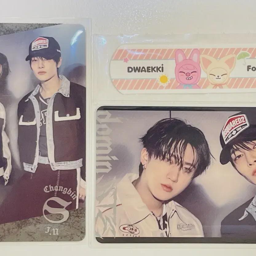 

Straykids Japan Shizuoka Upgrade Seat Pre-order Benefit Poca Band Honey Pans Changbin I.n