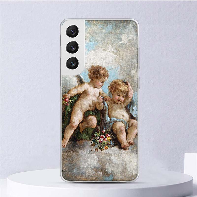 Malerei Kunst Renaissance Weiche Hülle Für Samsung Galaxy M12 M21 M30S M31 M32 M51 M52 Handyhülle Note 8 9 10 + 20 Ultra J4 J6 Plus J8