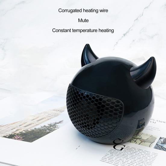 Desktop Small Heater Plug-and-Play Low Noise Overheating Protection Indoor Hand Foot Warmer Electric Space Heater