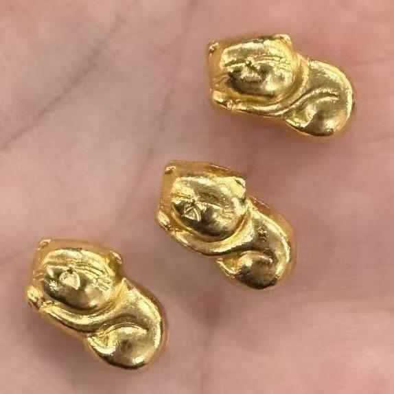 Semi di girasole Yuanbao Mini Lingotti d'oro Decorazione - Vaso Cento Benedizioni Accessorio