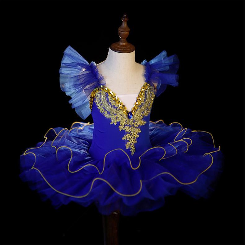 June 1 Children's Ballet Swan Costume - Girls Tulle Princess Dress for Dance
