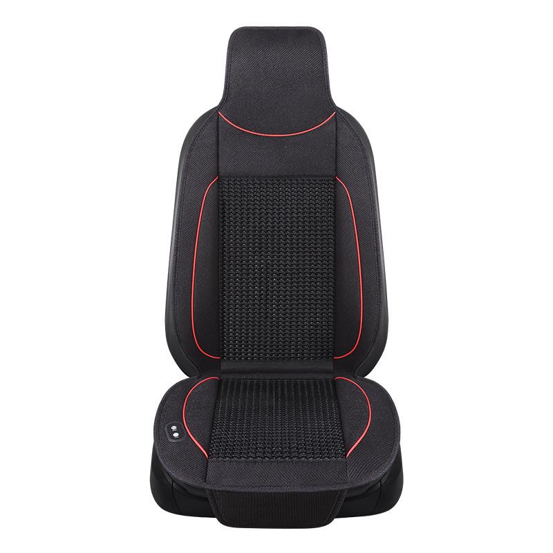 DC12/24V Air Conditioning Cooling Blow Air with Fan Massage Seat Pad Mat Cover Summer Cool Cushion Seat Ventilation Car Cushion