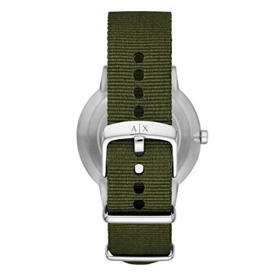 Ceas Cayde Olive Khaki Verde Nailon AX2709 [Armani Exchange] Bărbați