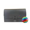 A6 Accordion File - 13 Pocket Multi-layer Folder with Buckle for Receipts and Documents
