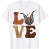 Big Floppa Caracal Cat Meme LOVE Men Women Kids T-Shirt