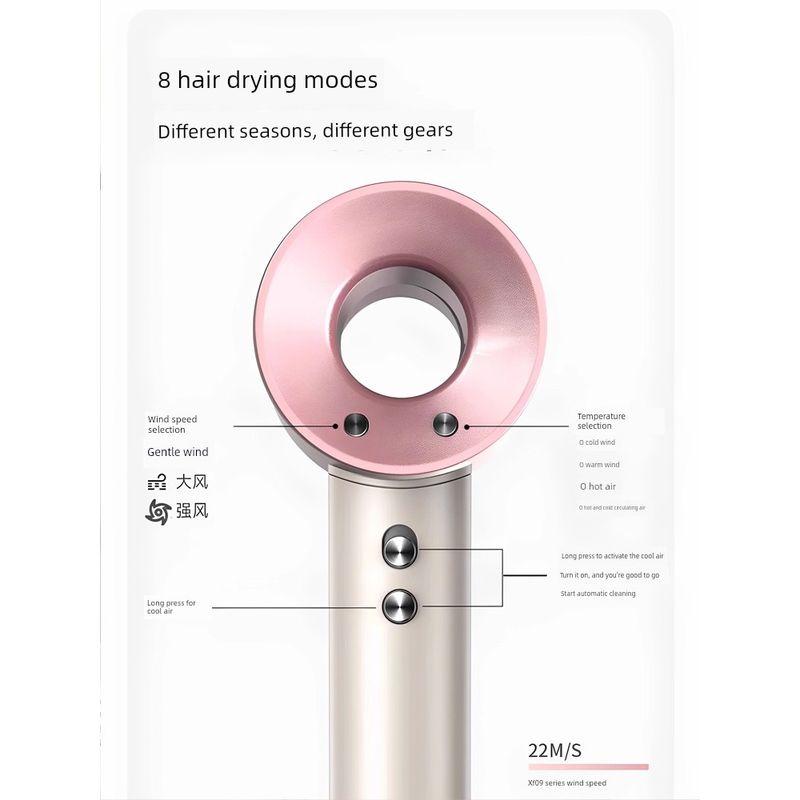 High-Speed Hair Dryer for Home Use, Strong Wind, Negative Ion Hair Care, Quick Drying, High Power, Suitable for Dormitory Students, Huaqiangbei 3596