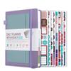 Undated Planner Daily Page Efficiency Notebook With Elastic Strap