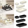 PET Makeup Storage Box Drawer Storage Divided Organizing Box New Drawer Storage Box  Lipstick