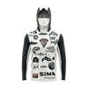 2024 New SIMMS Men's Sunscreen Upf 50 + Long Sleeve Fishing Suit UV Protection Mask Hooded Fishing Suit
