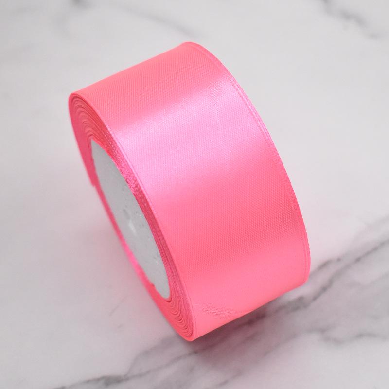 Hanfan 4cm Satin Ribbon for Wedding, DIY Crafts, Cake Decoration, Fresh Flowers & Gift Packaging.