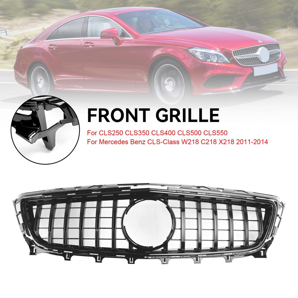Front Grill Grille Fit Mercedes-Benz W218 CLS ClS350/500/550 2011-2014 GT