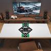 Borussia Mönchengladbach Print  Cushion Non-slip Laptop Tablet Big Mousepad XXL Mat Mini PC Playmat With Lock edge