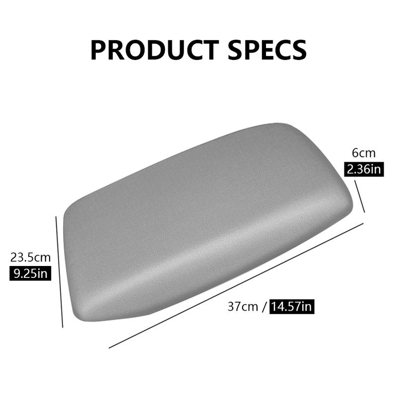 Car Armrest Cover Leather Pad Center Console Cushion Cap Styling Accessories Decoration For Toyota Highlander Kluger 2008-2013